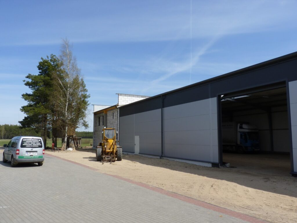 Kompleksowa realizacja hali dla producenta schodów Nakielski – Brusy